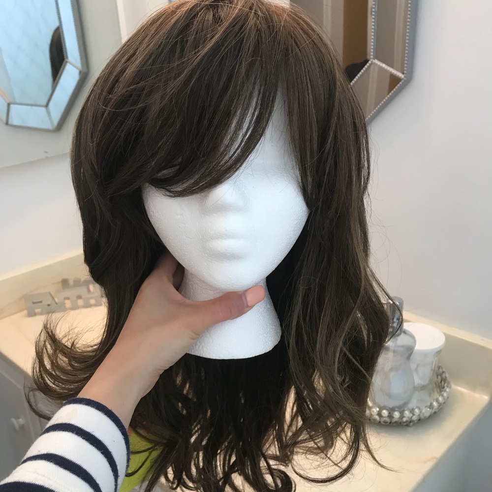 Brand new layered wig with tags